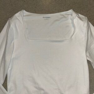 Old Navy White Women's Bodysuit